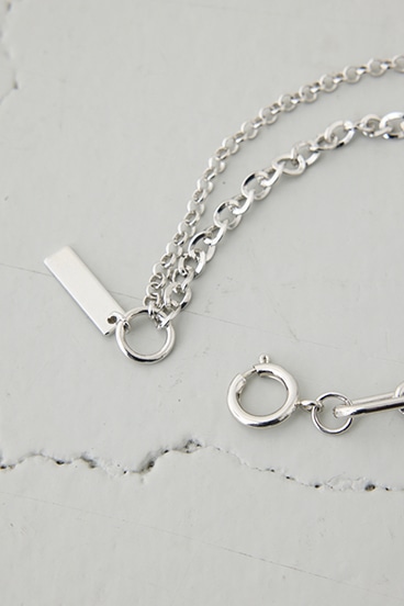 ミックスチェーンブレスレット 詳細画像