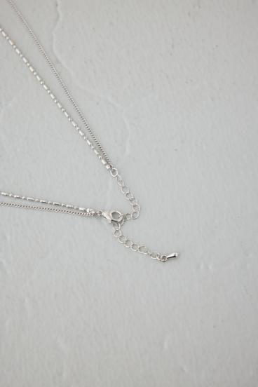 マルチチェーン2連ネックレス 詳細画像