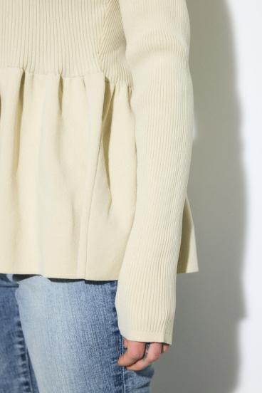 ペプラムカーディガン 詳細画像