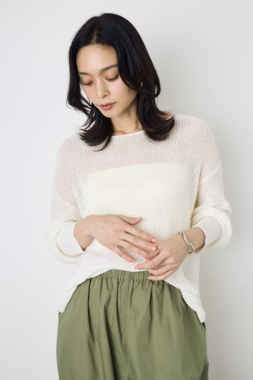 ドライタッチニット 詳細画像