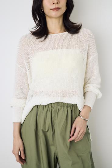 ドライタッチニット 詳細画像