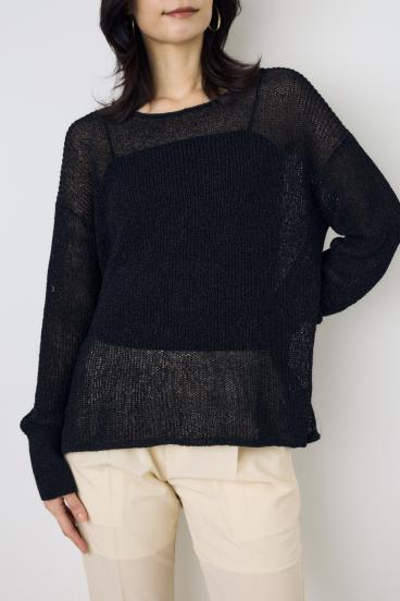 【4/30（木）23:59まで期間限定価格】ドライタッチニット 詳細画像