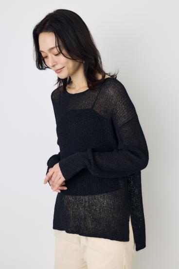 【4/30（木）23:59まで期間限定価格】ドライタッチニット 詳細画像