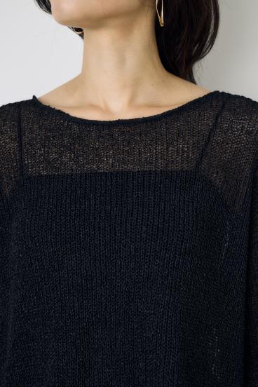 【4/30（木）23:59まで期間限定価格】ドライタッチニット 詳細画像