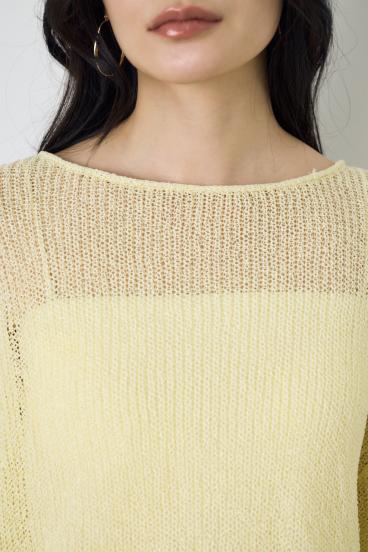 【4/30（木）23:59まで期間限定価格】ドライタッチニット 詳細画像