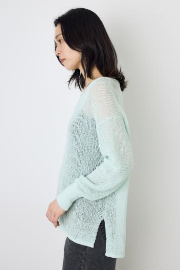 【4/30（木）23:59まで期間限定価格】ドライタッチニット 詳細画像