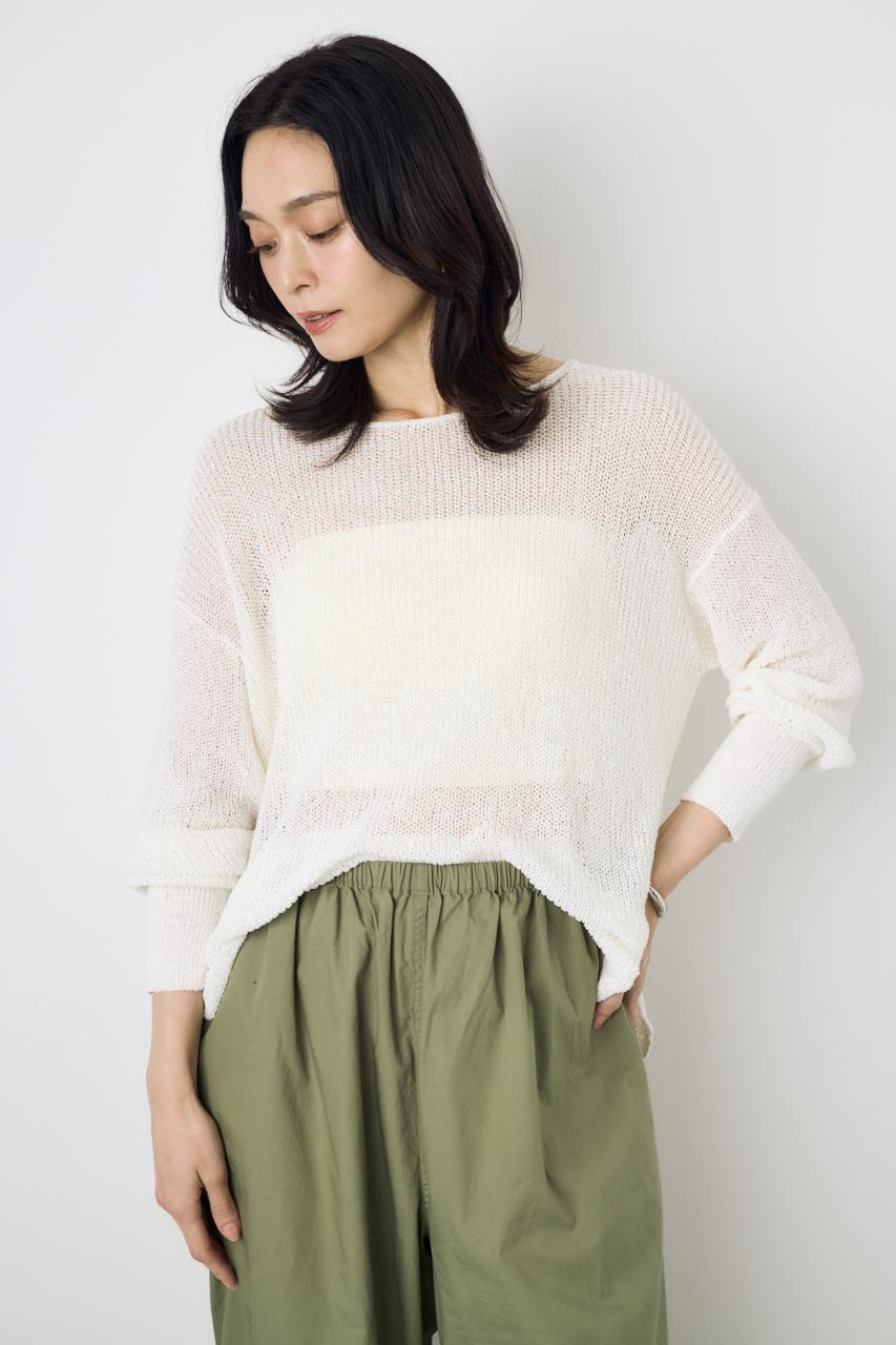 ドライタッチニット