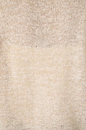 テープヤーンニットジレ 詳細画像