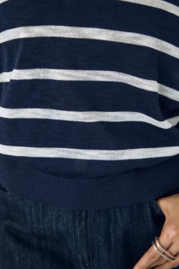 シアーポロニットトップス 詳細画像