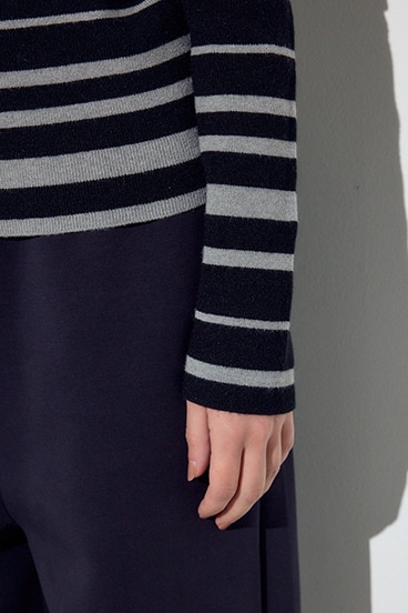 オフショルニットトップス 詳細画像