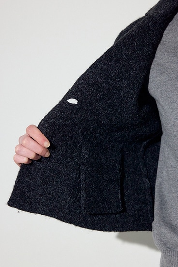 ニットジャケット 詳細画像