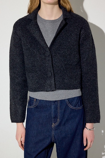 ニットジャケット 詳細画像