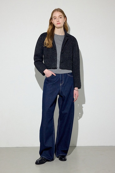 ニットジャケット 詳細画像