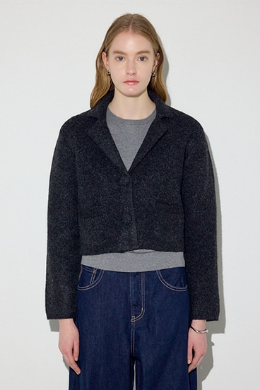 ニットジャケット 詳細画像