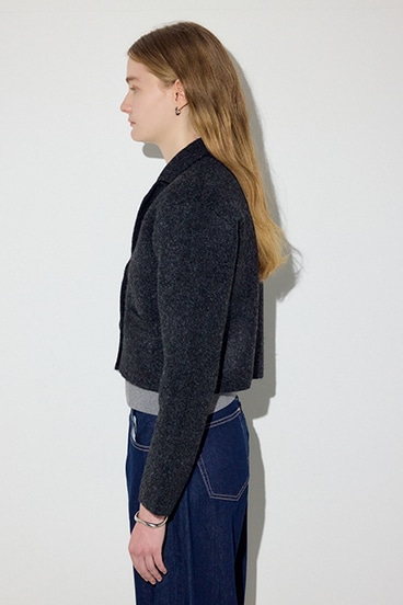 ニットジャケット 詳細画像