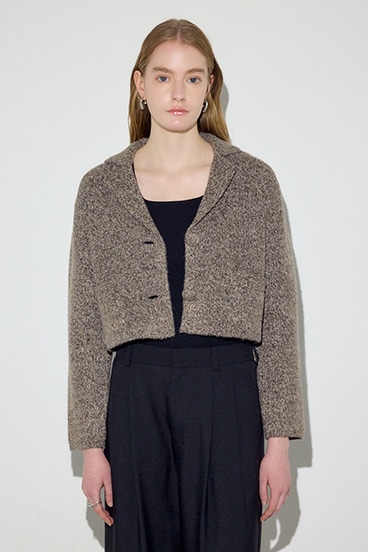 ニットジャケット