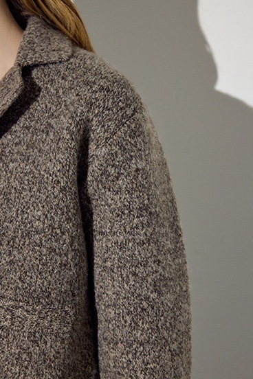 ニットジャケット 詳細画像