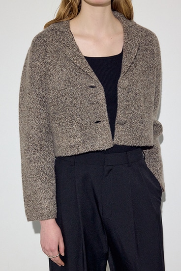 ニットジャケット