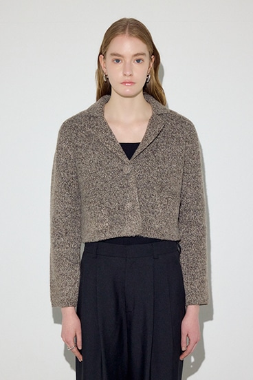 ニットジャケット 詳細画像