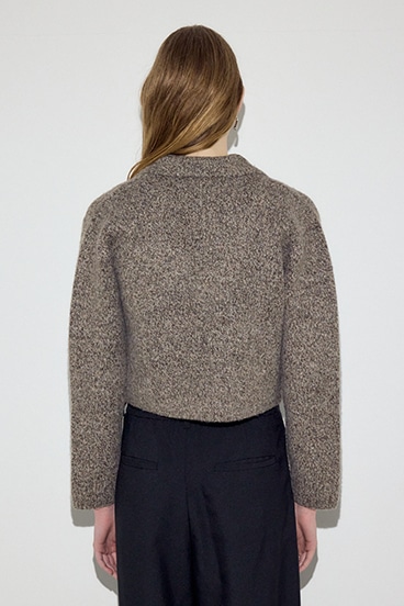 ニットジャケット 詳細画像