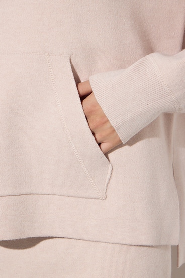 スウェッターニットパーカー 詳細画像