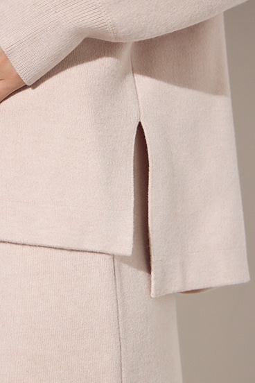 スウェッターニットパーカー 詳細画像