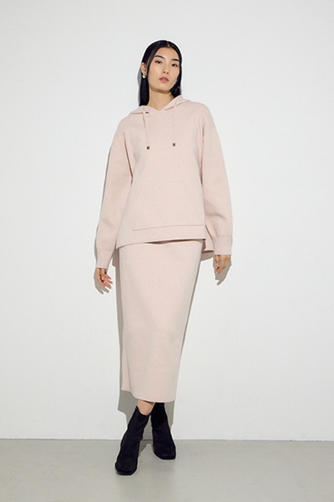 スウェッターニットスカート