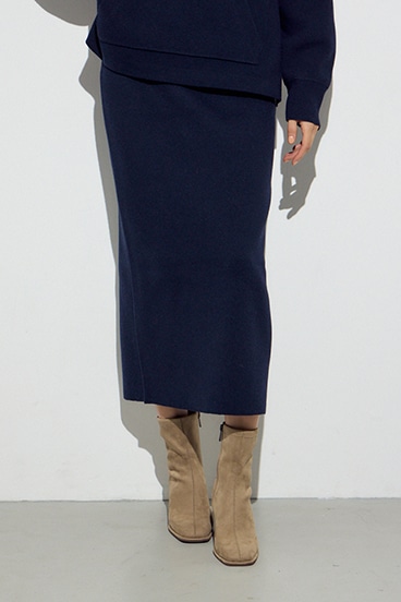 スウェッターニットスカート