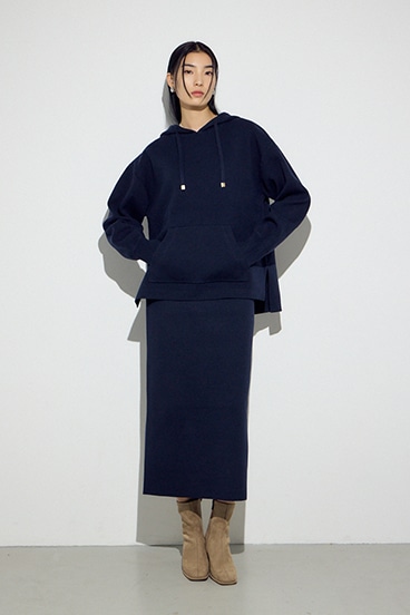 スウェッターニットスカート