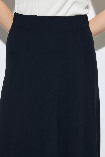 フレアニットロングスカート 詳細画像