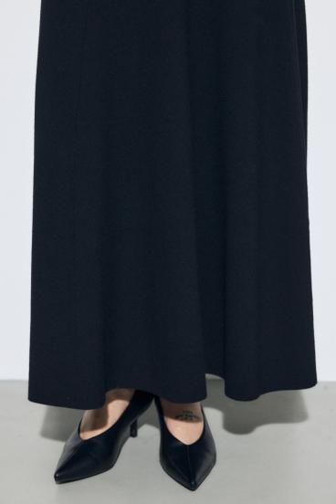 フレアニットロングスカート 詳細画像