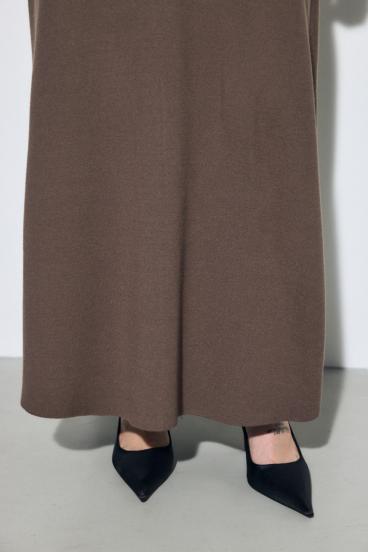 フレアニットロングスカート 詳細画像