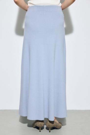 フレアニットロングスカート 詳細画像