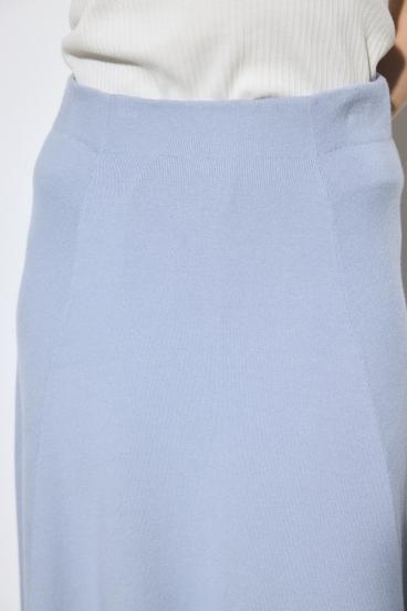 フレアニットロングスカート 詳細画像