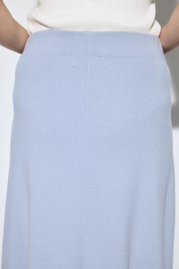 フレアニットロングスカート 詳細画像