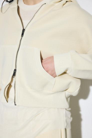 ピグメントダブルジップフーディー 詳細画像