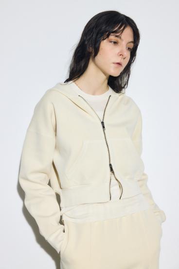 ピグメントダブルジップフーディー 詳細画像