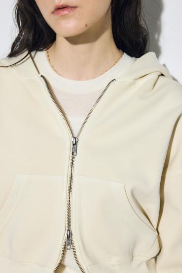 ピグメントダブルジップフーディー 詳細画像