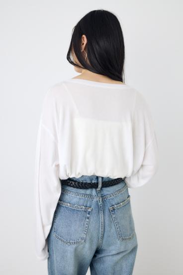 シアーカットトップス 詳細画像