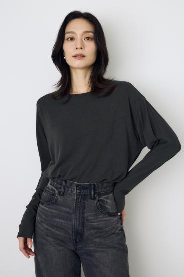 シアーカットトップス