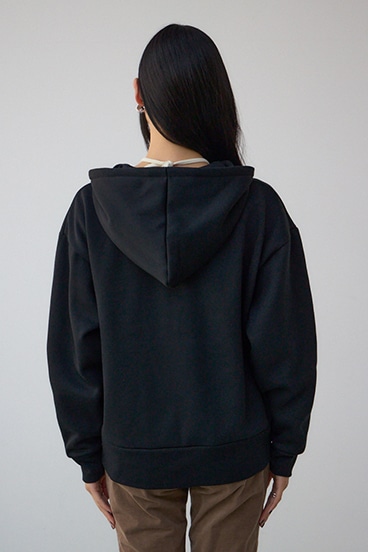 裏起毛Wジップアップフーディー 詳細画像