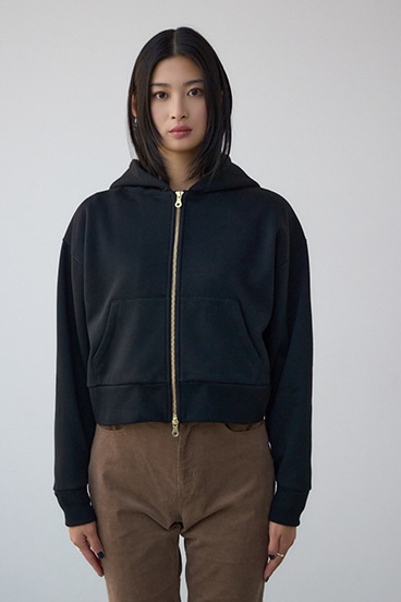 裏起毛Wジップアップフーディー 詳細画像