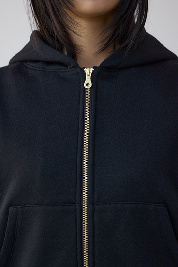 裏起毛Wジップアップフーディー 詳細画像