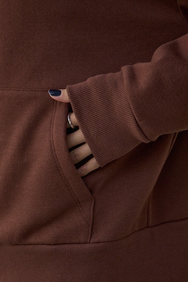 裏起毛Wジップアップフーディー 詳細画像