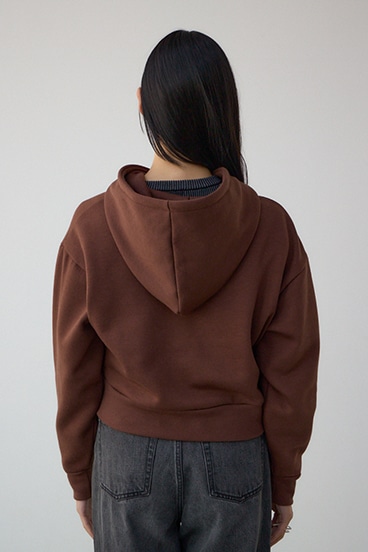 裏起毛Wジップアップフーディー 詳細画像