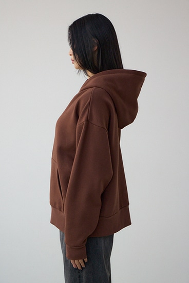 裏起毛Wジップアップフーディー 詳細画像