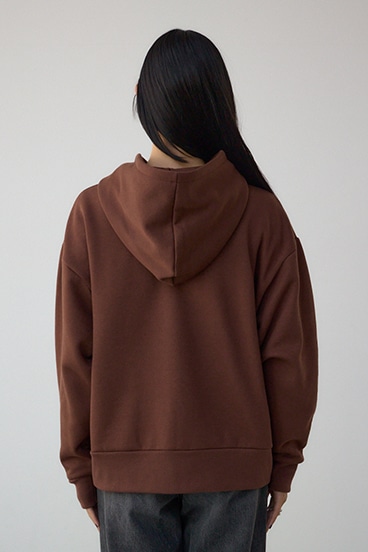 裏起毛Wジップアップフーディー 詳細画像