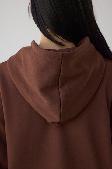 裏起毛Wジップアップフーディー 詳細画像