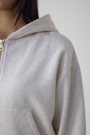 裏起毛Wジップアップフーディー 詳細画像