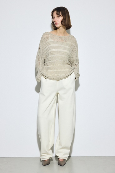 ダンボールカーブワイドパンツ 詳細画像